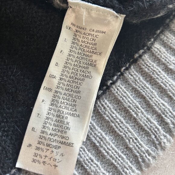 Diesel K-Bala Striped Mohair Blend Sweater - Picture 10 of 11